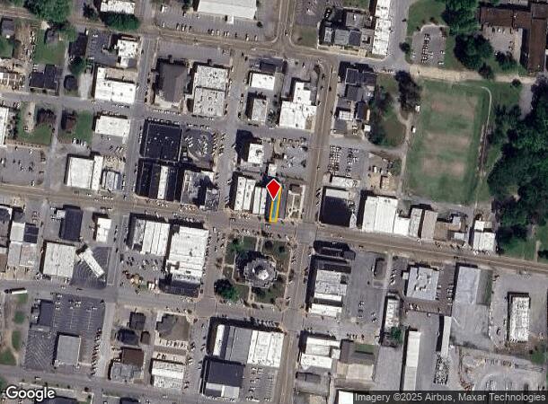  108 W Court St, Dyersburg, TN Parcel Map