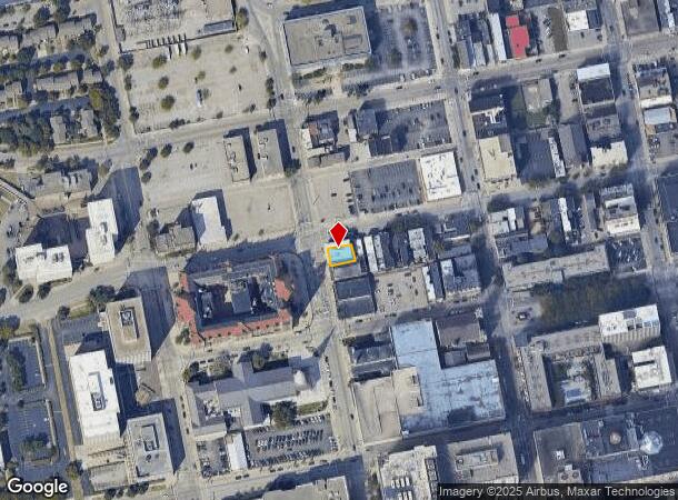  233 W 9Th St, Cincinnati, OH Parcel Map