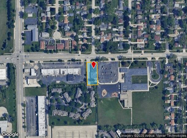  121 E Fullerton Ave, Addison, IL Parcel Map