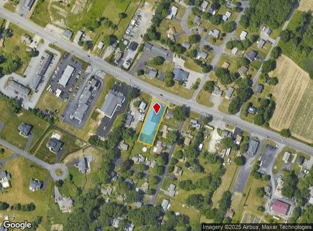  1589 Fall River Ave, Seekonk, MA Parcel Map