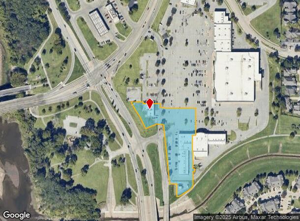  9633 Riverside Pkwy, Tulsa, OK Parcel Map