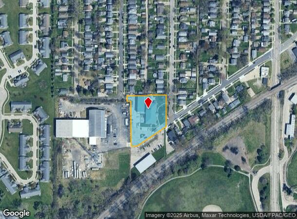  1080 Atlantic Ave, Toledo, OH Parcel Map