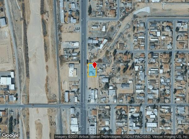 7128 Doniphan Dr, Canutillo, TX Parcel Map