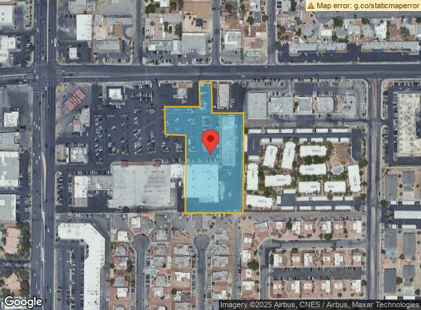  4725 Spring Mountain Rd, Las Vegas, NV Parcel Map