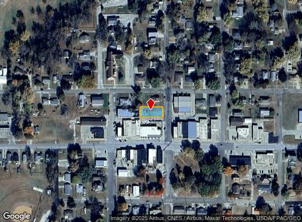 103 N Jefferson St, Exira, IA Parcel Map