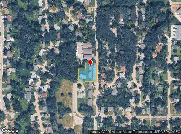  1716 Wayne St, Bellevue, NE Parcel Map