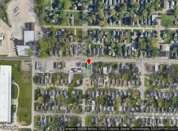  1346 W Waterloo Rd W, Akron, OH Parcel Map