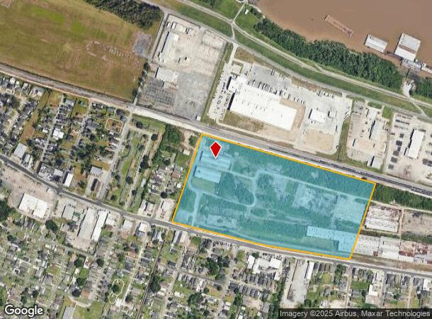 7500 4Th St, Westwego, LA Parcel Map