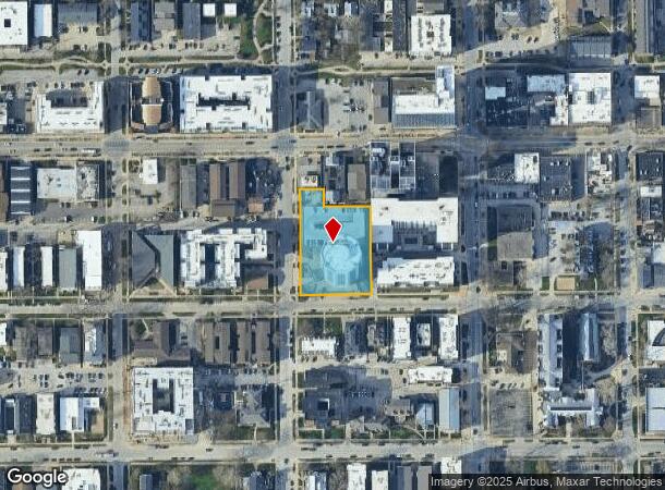 302 E John St, Champaign, IL Parcel Map