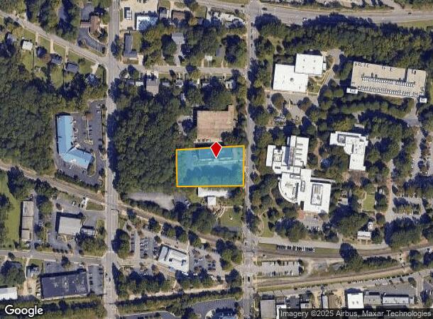  315 N Academy St, Cary, NC Parcel Map