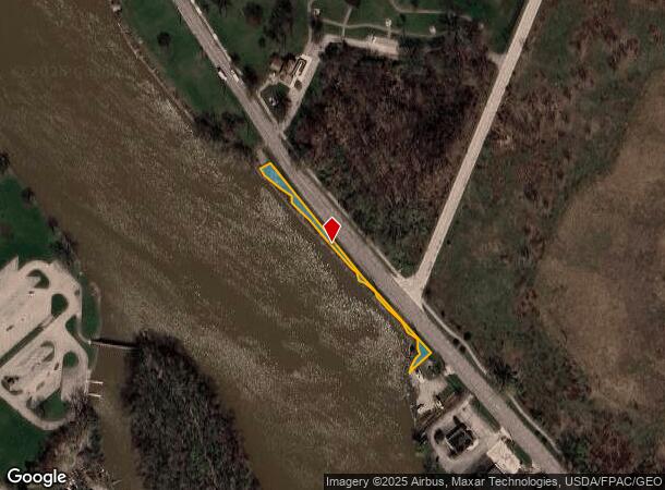  1408 E Elm Ave, Monroe, MI Parcel Map