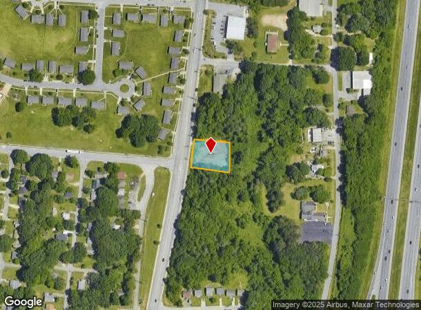  717 Brentwood St, High Point, NC Parcel Map