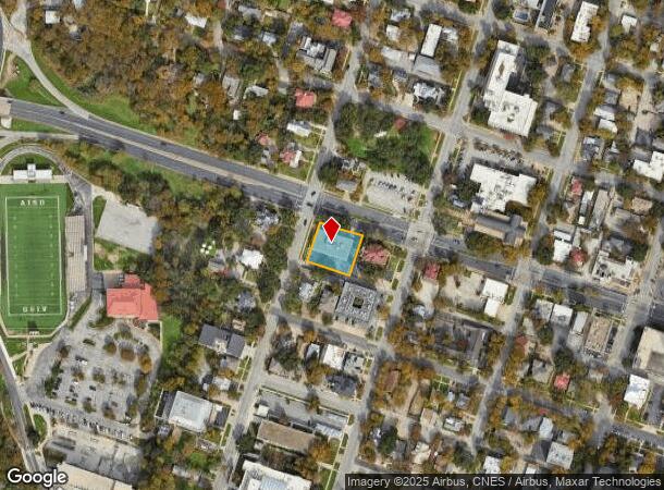 1411 West Ave, Austin, TX Parcel Map