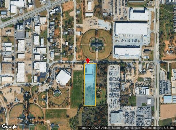 12104 S Pipeline Rd, Euless, TX Parcel Map