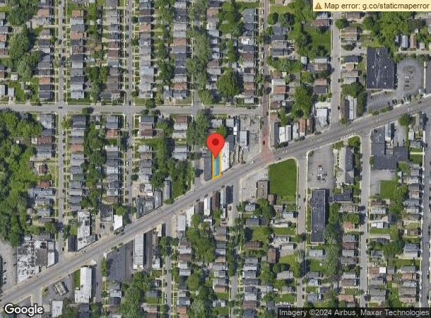  2268 Genesee St, Buffalo, NY Parcel Map