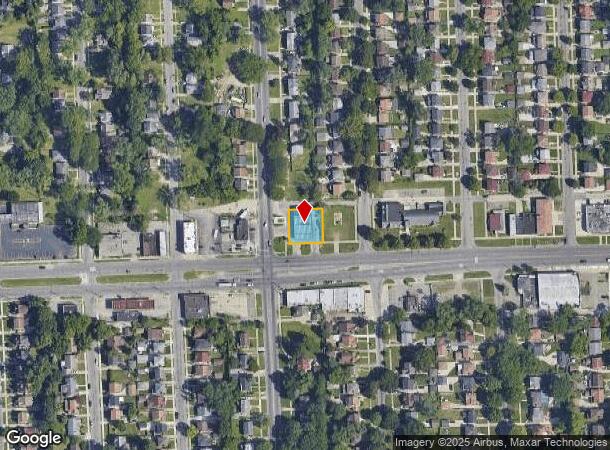  19830 W Mcnichols Rd, Detroit, MI Parcel Map