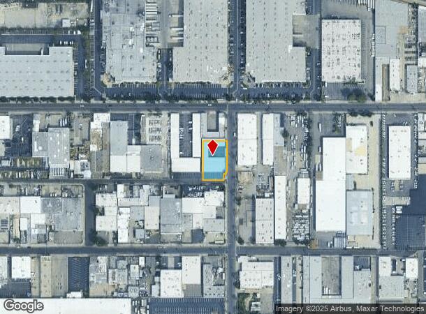  7933 Gloria Ave, Van Nuys, CA Parcel Map