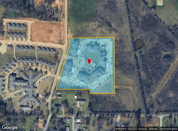 Wood St, Chandler, TX Parcel Map