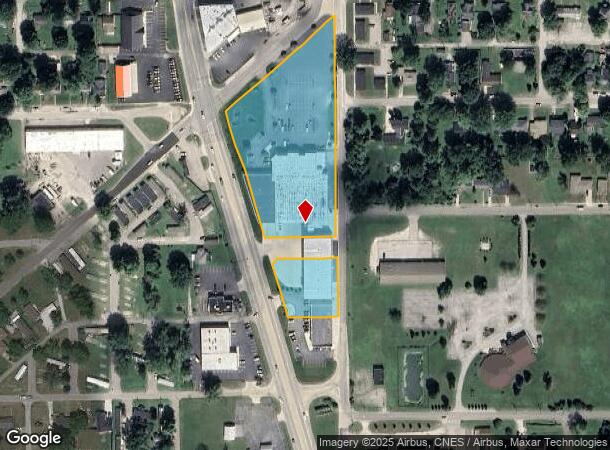 1139 S Baldwin Ave, Marion, IN Parcel Map