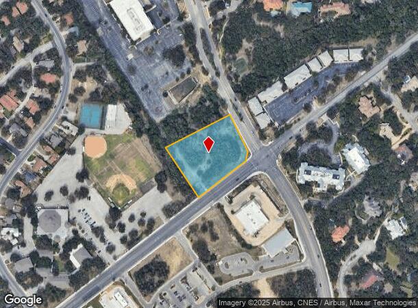 De Zavala Rd, Shavano Park, TX Parcel Map