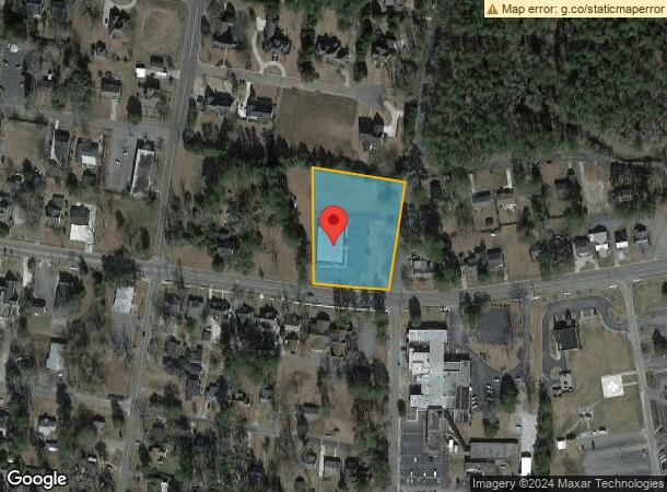  221 Jefferson St, Whiteville, NC Parcel Map