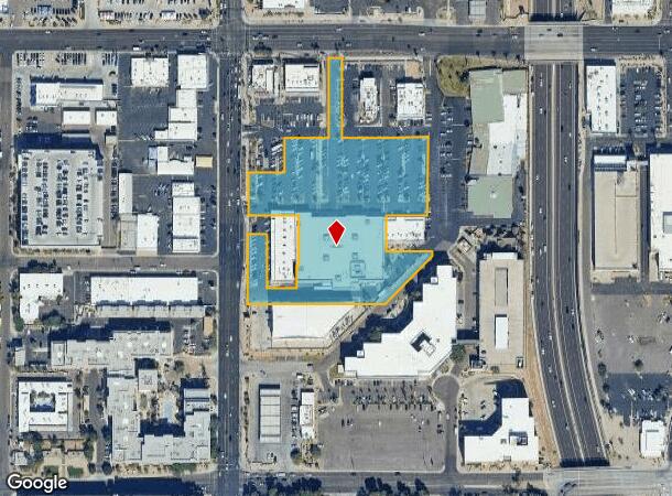  1625 E Camelback Rd, Phoenix, AZ Parcel Map