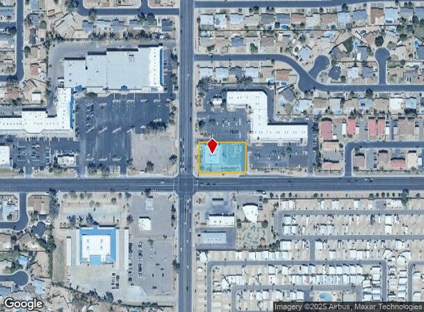  407 N Lindsay Rd, Mesa, AZ Parcel Map