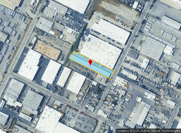  1121 1/2 S Maple Ave, Montebello, CA Parcel Map