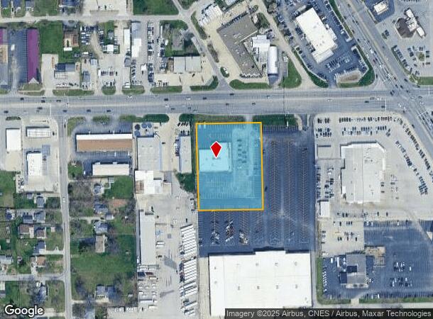 711 W Coliseum Blvd, Fort Wayne, IN Parcel Map