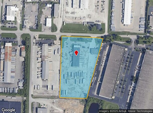  2889 E Crescentville Rd, Cincinnati, OH Parcel Map
