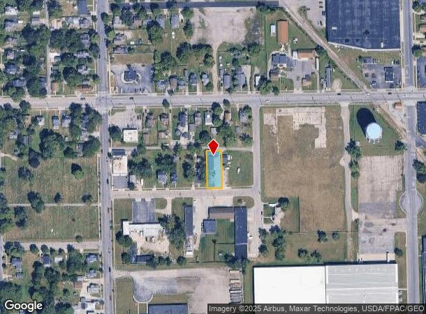  343-347 Mulzer Ave, Adrian, MI Parcel Map