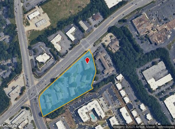 3814 Satellite Blvd, Duluth, GA Parcel Map