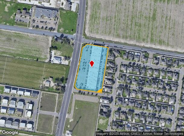 3508 N Jackson Rd, Pharr, TX Parcel Map