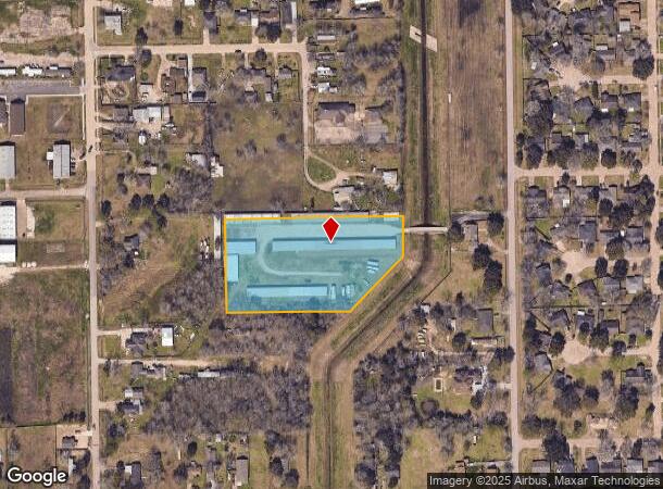2902 Hatfield Rd, Pearland, TX Parcel Map