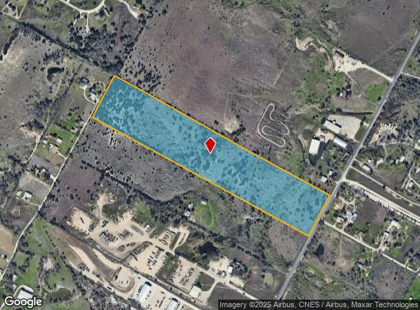10912 Fm Rd 1625, Austin, TX Parcel Map