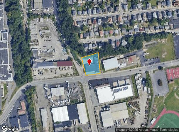  51 Higginson Ave, Central Falls, RI Parcel Map