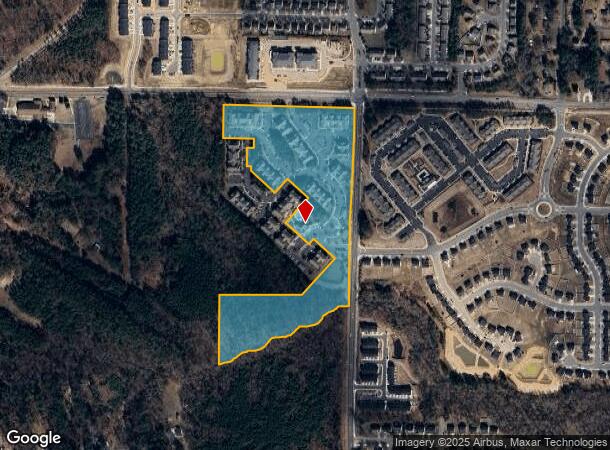 4801 Danube Ln, Durham, NC Parcel Map