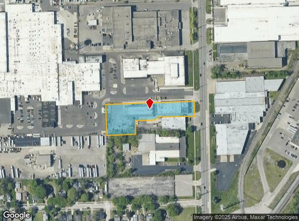 21401 Hoover Rd, Warren, MI Parcel Map