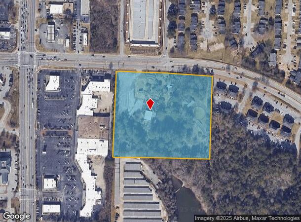  1047 Flat Shoals Rd Se, Conyers, GA Parcel Map