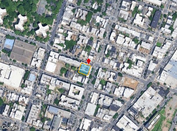 390 E 153Rd St, Bronx, NY Parcel Map