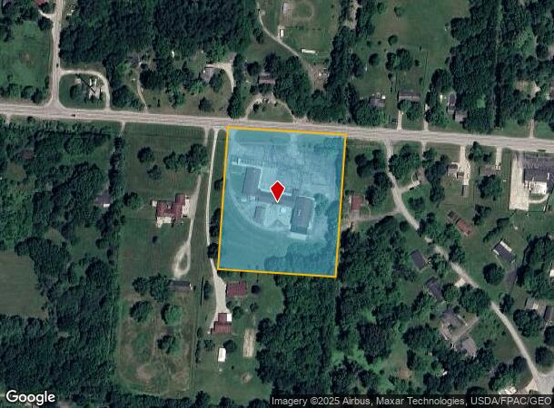 8870 E State Route 571, New Carlisle, OH Parcel Map