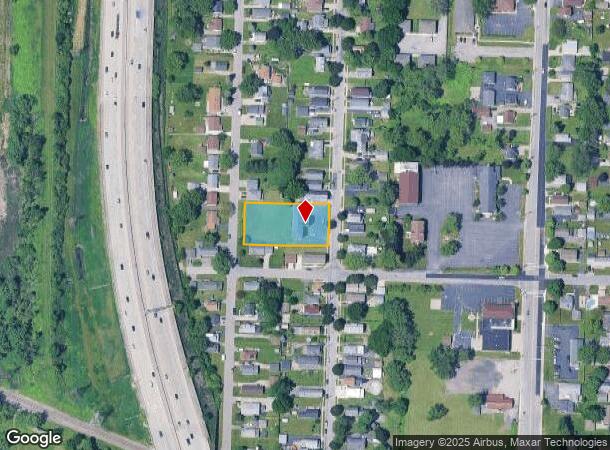 104 Aurora Ave, Buffalo, NY Parcel Map