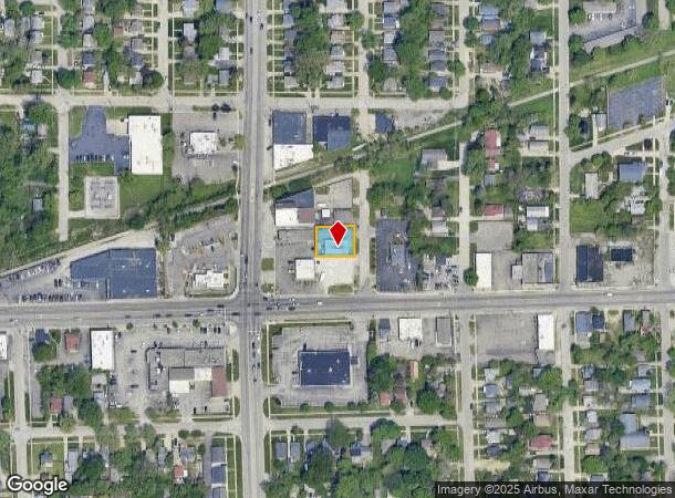  1068 Hubbard Ave, Flint, MI Parcel Map