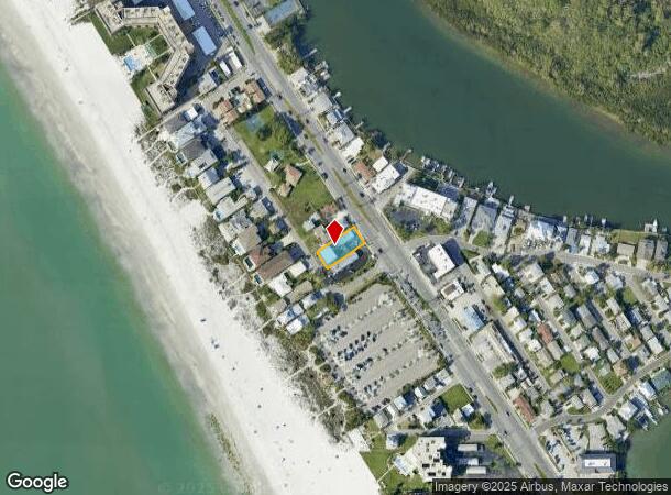  18202 Gulf Blvd, Redington Shores, FL Parcel Map