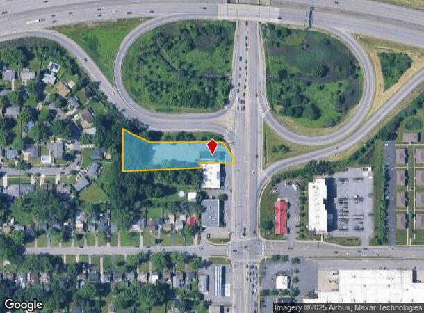  1750 Niagara Falls Blvd, Tonawanda, NY Parcel Map