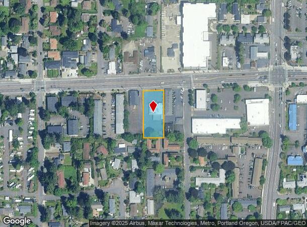  15908 Se Division St, Portland, OR Parcel Map