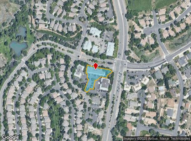 1000 Caughlin Xing, Reno, NV Parcel Map