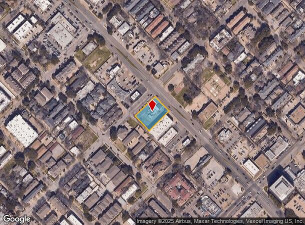  3923 Lemmon Ave, Dallas, TX Parcel Map