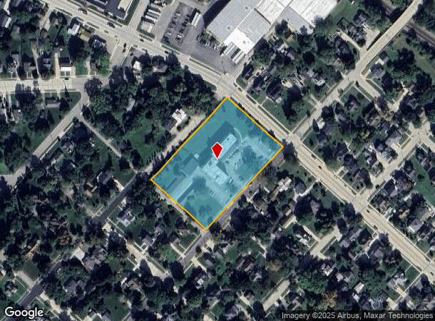 633 W James St, Columbus, WI Parcel Map