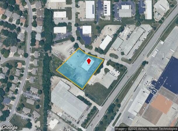 1265 N Winchester St, Olathe, KS Parcel Map